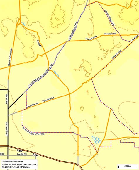 Johnson Valley Map